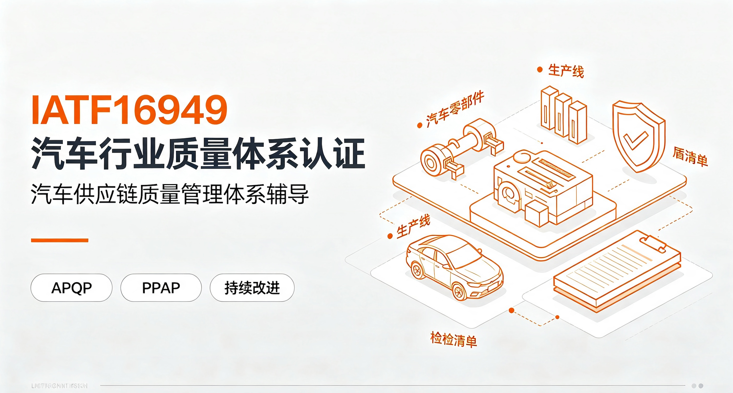 IATF16949 汽车行业质量体系认证